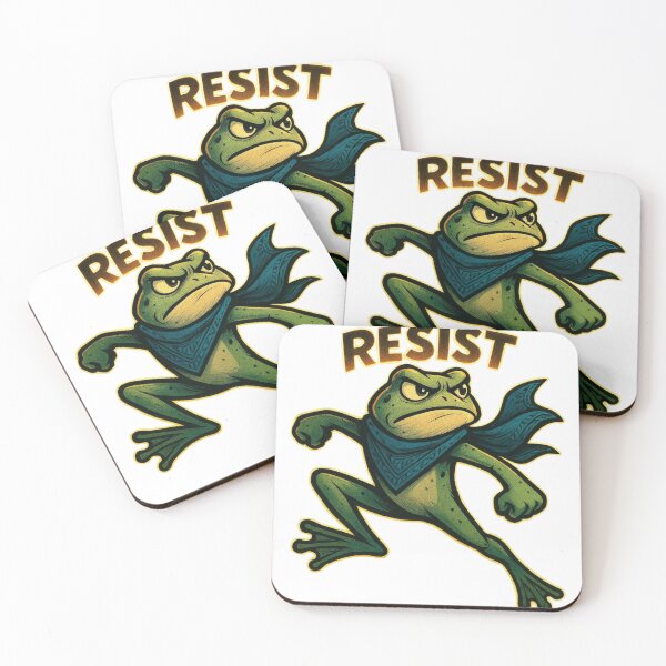 Item preview, Portland Frog - Resist Frog - Frog Resist - Voice of RESISTANCE  designed and sold by medarabon04.