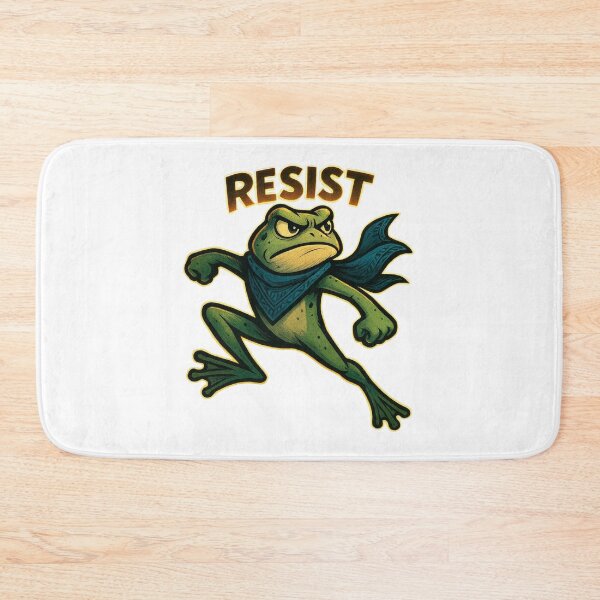 Item preview, Portland Frog - Resist Frog - Frog Resist - Voice of RESISTANCE  designed and sold by medarabon04.