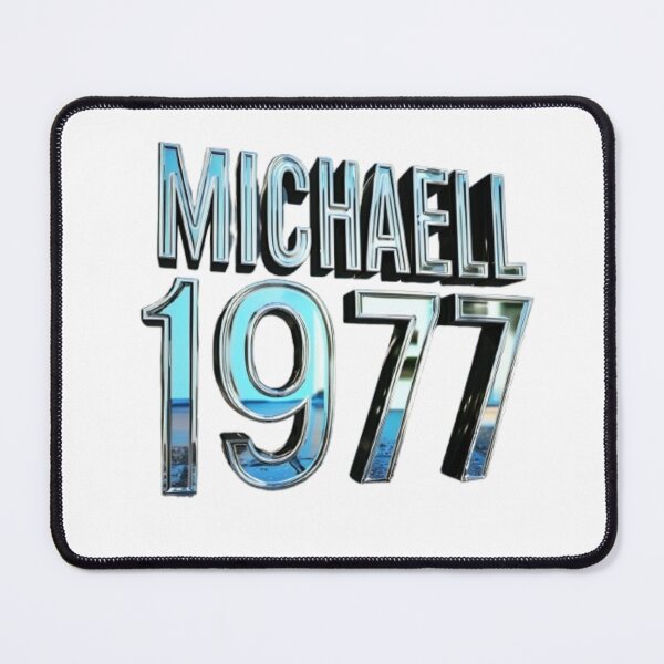 Item preview, Michael 1977 Retro Classic Birthday designed and sold by AlexLineArt.