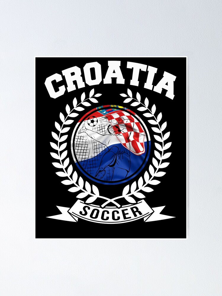 Croatia Soccer Ball Flag Jersey Shirt - Croatian Football
