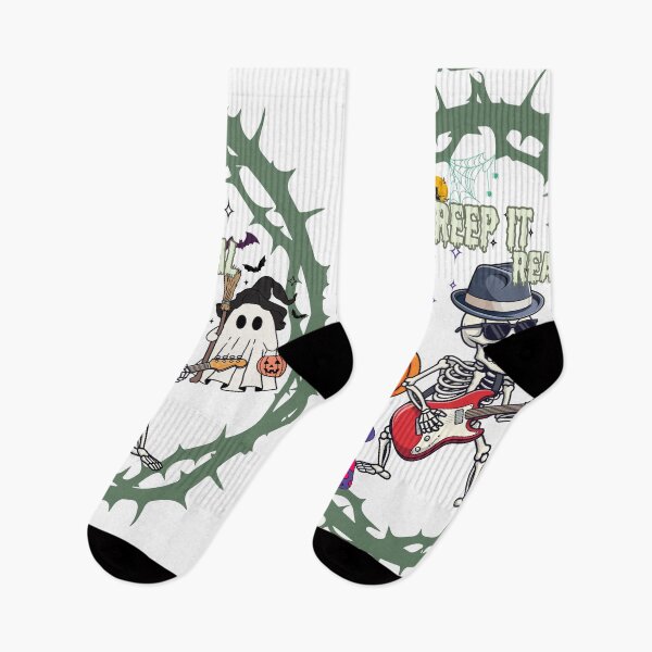 Item preview, Creep It Real – Funny Spooky Halloween Aesthetic | Ghost, Pumpkin & Witchcore Design designed and sold by VibeCraftique.