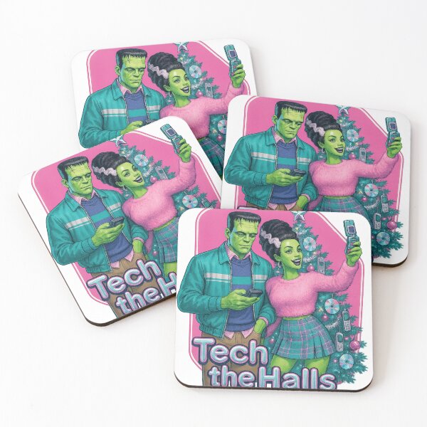 Item preview, Tech the Halls — Y2K Edition | Electric Decades Collection designed and sold by Theme Snark.