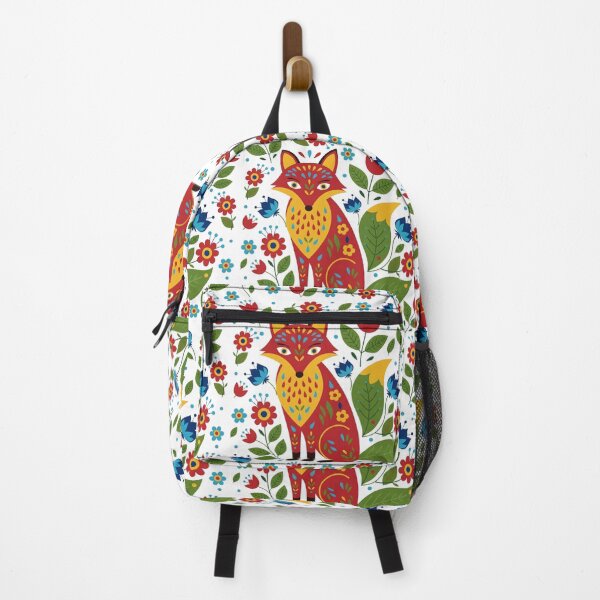 Item preview, Folk Floral and Fox Art Illustration designed and sold by Reicrea.