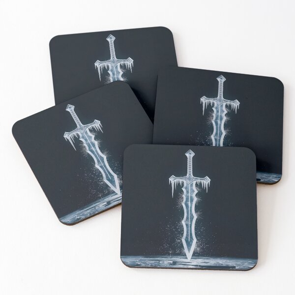 Item preview, The Sword of Frost – Power Forged in Ice designed and sold by PawPrintedArt.