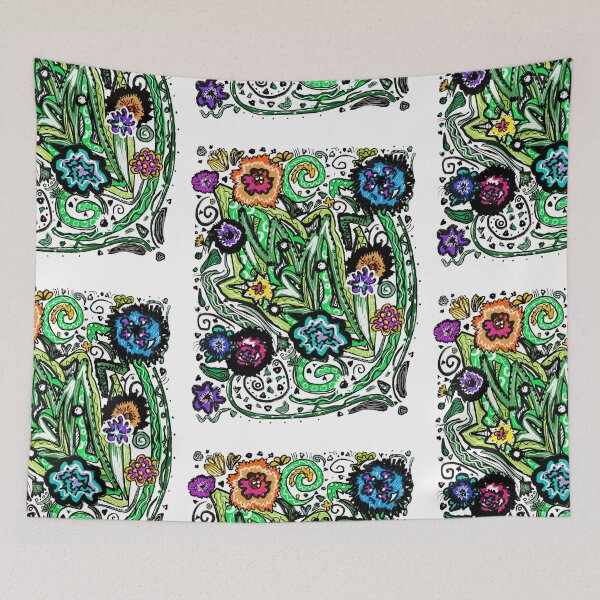Item preview, Floral  Garden Abstract  designed and sold by hannaHKyong.