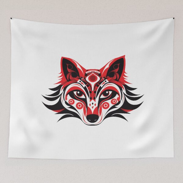 Item preview, Wolf head designed and sold by BuxomBabe21.