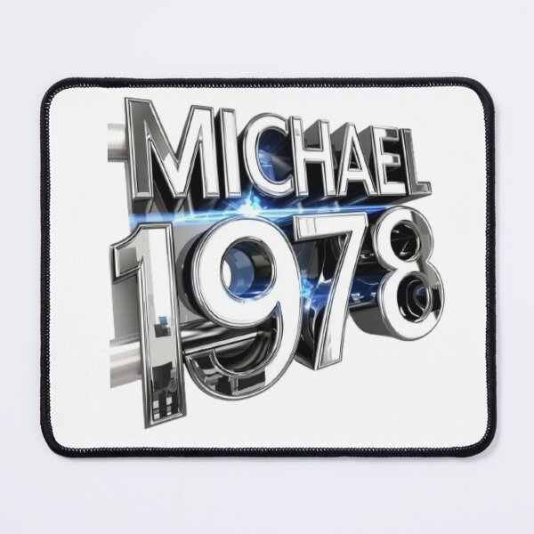 Item preview, Michael 1978 Retro Classic Birthday designed and sold by AlexLineArt.