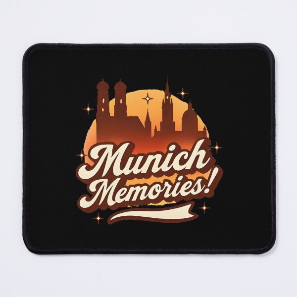 Item preview, Retro Munich Skyline Silhouette Cityscape Travel Souvenir Oktoberfest's Design designed and sold by Dantin.