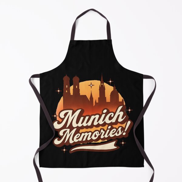 Item preview, Retro Munich Skyline Silhouette Cityscape Travel Souvenir Oktoberfest's Design designed and sold by Dantin.