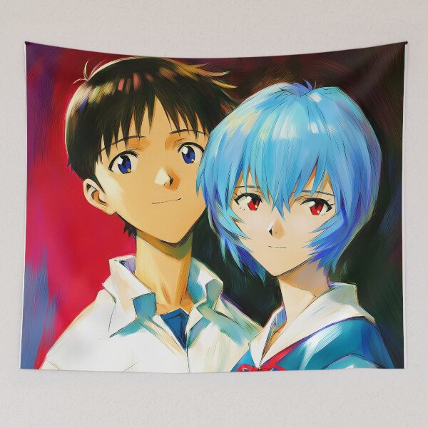 Item preview, Shinji & Rei - 1 designed and sold by Infinite-Aspire.