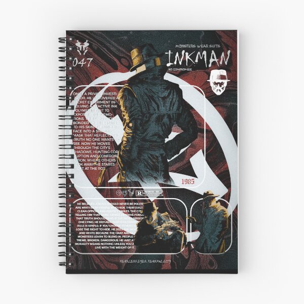 Item preview, INKMAN hero poster design  designed and sold by DarkThreads320.