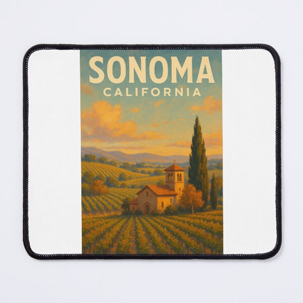 Item preview, Autumn Light over Sonoma Valley, California designed and sold by Places On Earth.