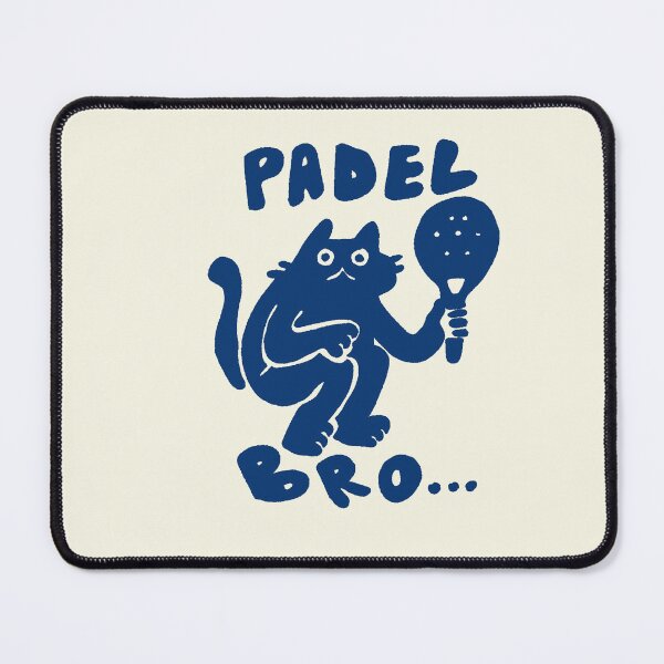 Item preview, Padel Bro Cat: Funny Doodle Sketch for Padel Tennis Lovers designed and sold by RNASstuff.