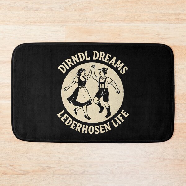 Item preview, Dirndl Dreams Lederhosen Life Bavarian Dance Couple Gift Oktoberfest's Design designed and sold by Dantin.