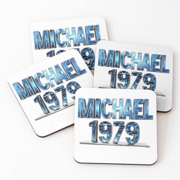 Item preview, Michael 1979 Retro Classic Birthday designed and sold by AlexLineArt.