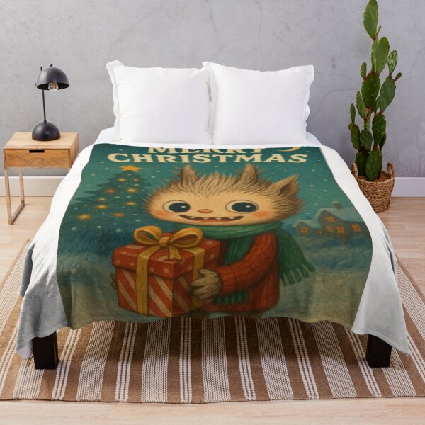 Item preview, Christmas Labubu with Gift Under Starry Sky designed and sold by Places On Earth.