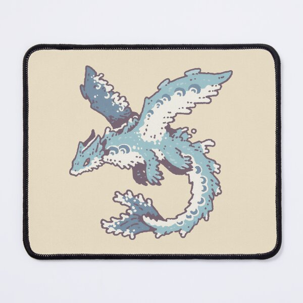 Item preview, Wind Dragon, wave-patterned sky serpent wyvern designed and sold by Magnificent Lizard.