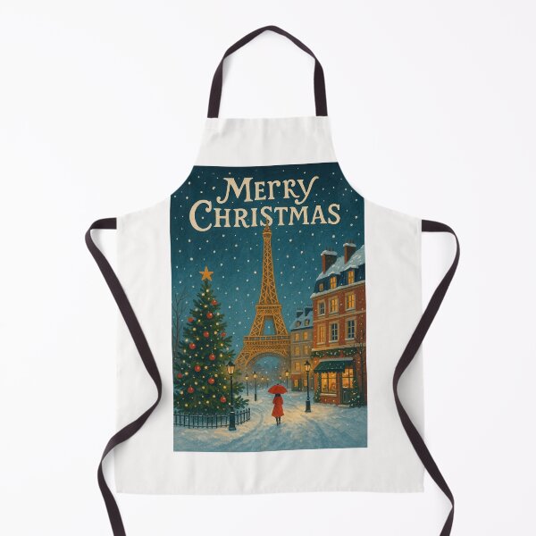 Item preview, Christmas Night in Paris with Eiffel Tower designed and sold by Places On Earth.