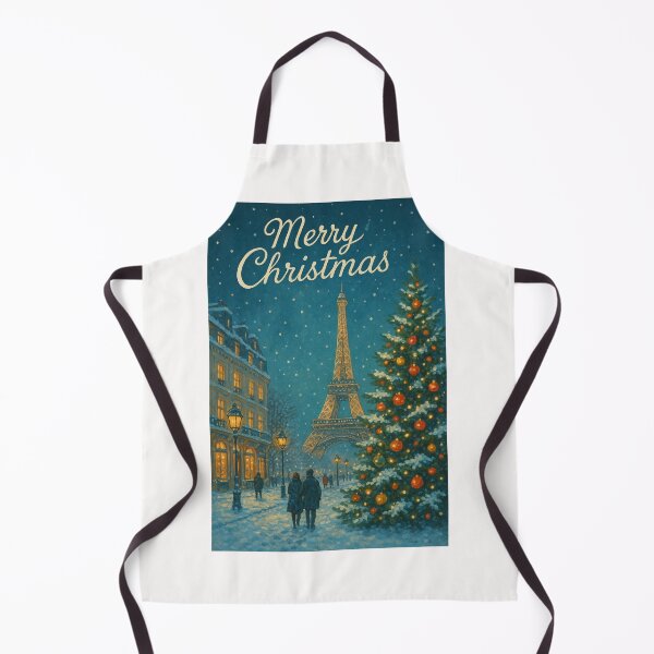 Artikelvorschau, Weihnachtsspaziergang in der Nähe des Eiffelturms, Paris entworfen und verkauft von Places On Earth.
