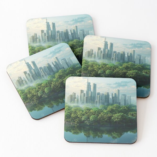 Item preview, Eco-Friendly City Island designed and sold by lsvaugh.