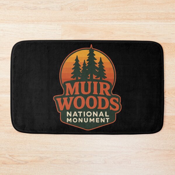 Item preview, Muir Woods National Monument Retro Travel designed and sold by TomFrontierArt.