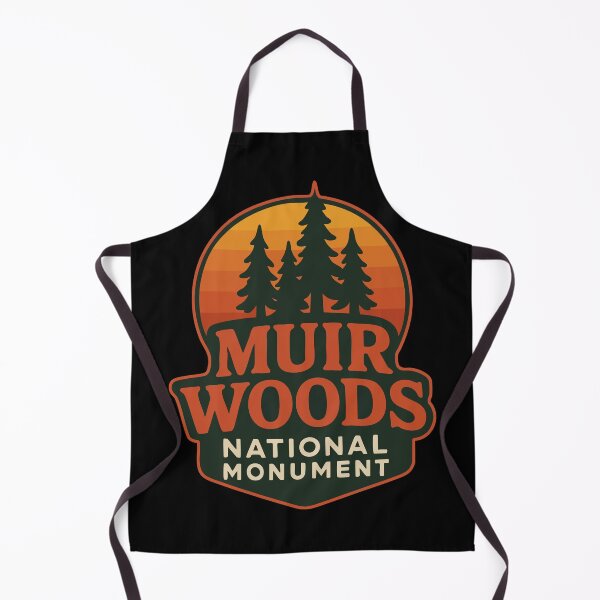Item preview, Muir Woods National Monument Retro Travel designed and sold by TomFrontierArt.
