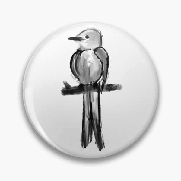 Item preview, Grayscale Scissortail designed and sold by hannaHKyong.