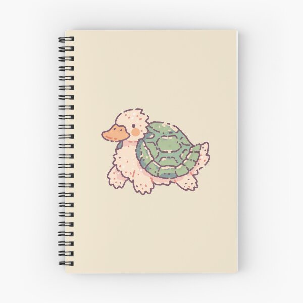 Item preview, Turtle Duck pastel kawaii character designed and sold by Magnificent Lizard.