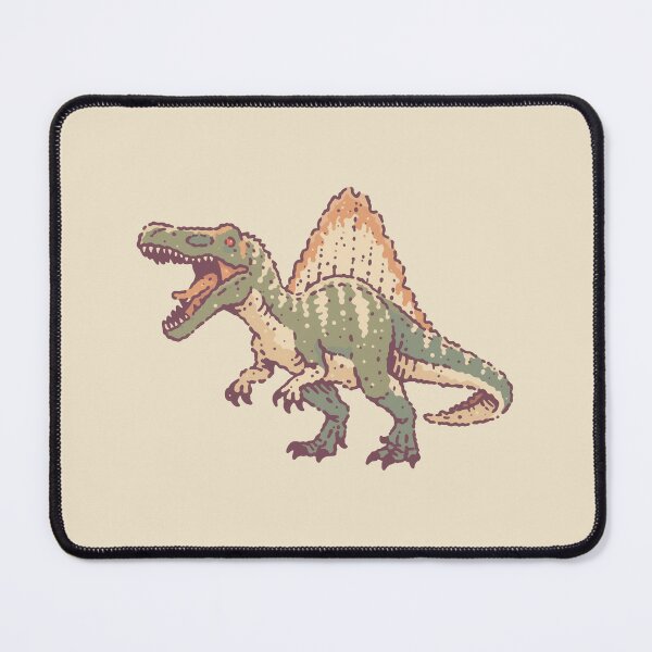 Item preview, Spinosaurus, stylized retro dinosaur illustration designed and sold by Magnificent Lizard.
