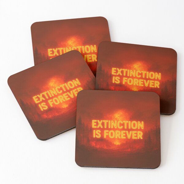 Item preview, Extinction is Forever designed and sold by RubrumLee.