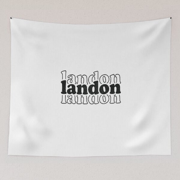 Item preview, Landon Name Personalized designed and sold by Watsonarts.