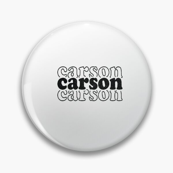 Item preview, Carson Name Personalized designed and sold by Watsonarts.