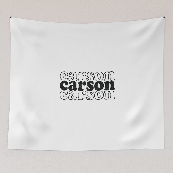 Item preview, Carson Name Personalized designed and sold by Watsonarts.