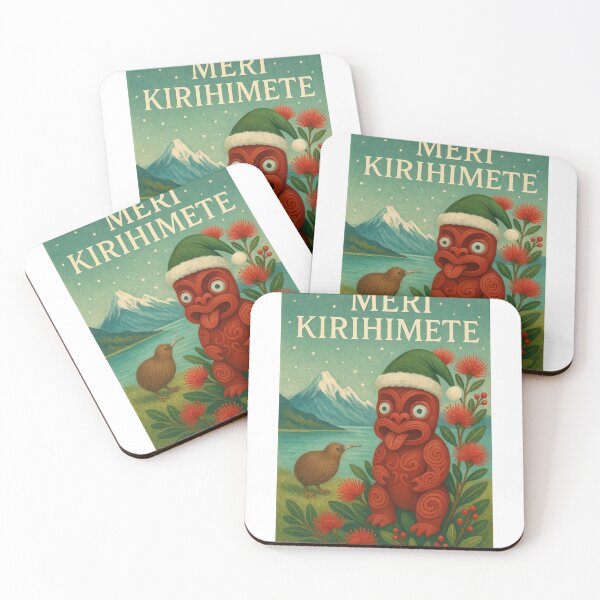 Item preview, Meri Kirihimete New Zealand Maori Christmas designed and sold by Aryabek.