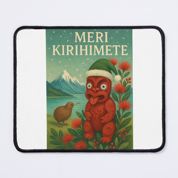 Item preview, Meri Kirihimete New Zealand Maori Christmas designed and sold by Aryabek.