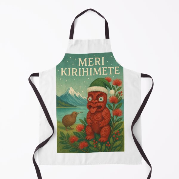 Item preview, Meri Kirihimete New Zealand Maori Christmas designed and sold by Aryabek.
