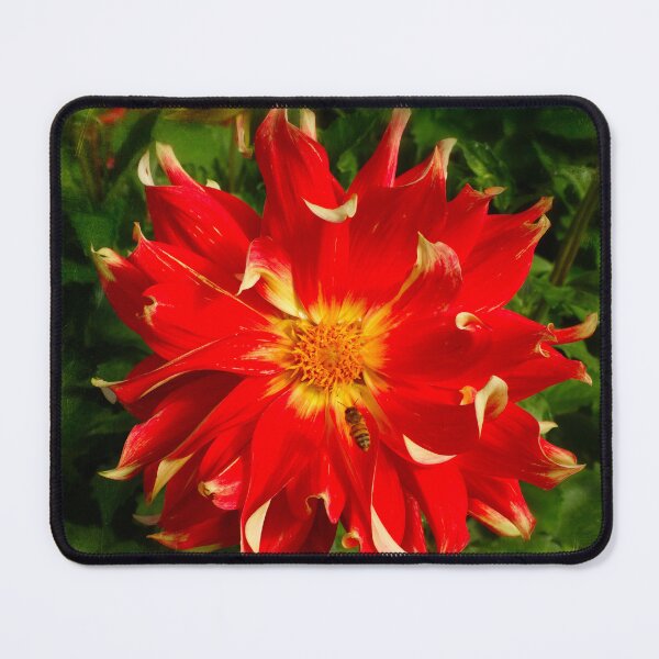 Item preview, Dahlia and a bee designed and sold by Maxiverse.