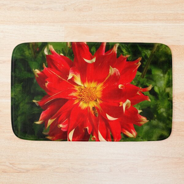 Item preview, Dahlia and a bee designed and sold by Maxiverse.