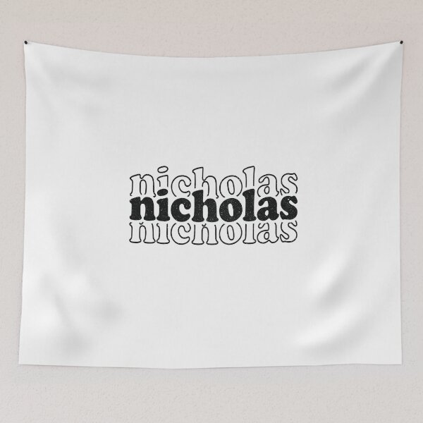 Item preview, Nicholas Name Personalized designed and sold by Watsonarts.