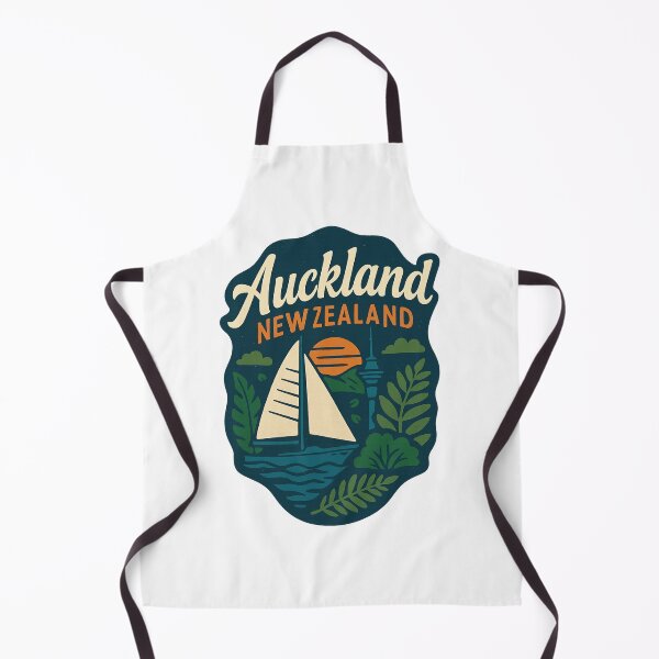 Item preview, Auckland New Zealand Nautical Sunset Scene designed and sold by Aryabek.