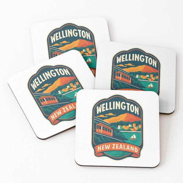 Item preview, Wellington Cable Car and Harbour View designed and sold by Aryabek.