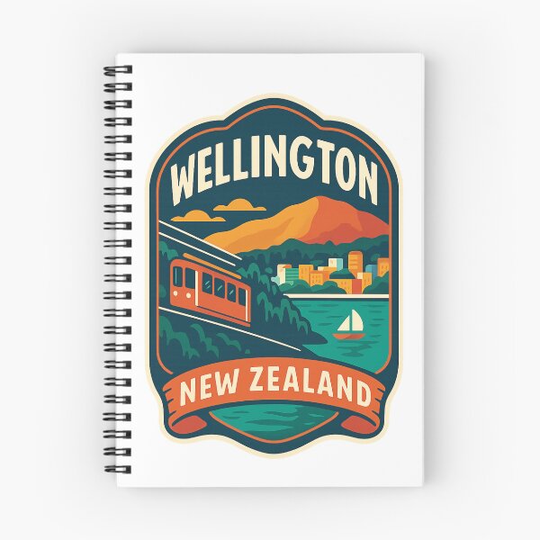 Item preview, Wellington Cable Car and Harbour View designed and sold by Aryabek.