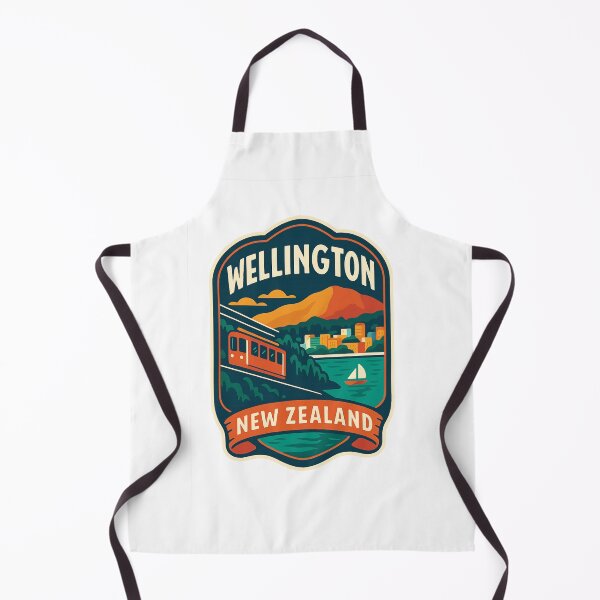 Item preview, Wellington Cable Car and Harbour View designed and sold by Aryabek.