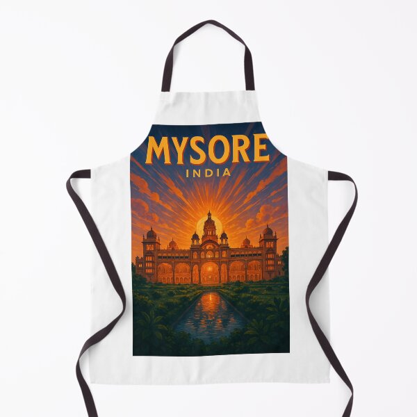 Item preview, Mysore Palace at Sunset, Karnataka, India designed and sold by Aryabek.