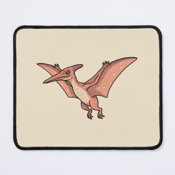 Item preview, Red Pterodactyl cartoon illustration designed and sold by Magnificent Lizard.