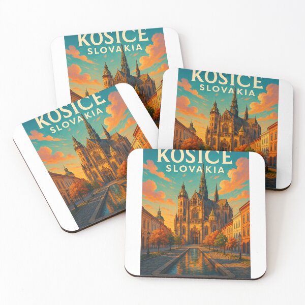 Item preview, Košice Slovakia – St. Elisabeth Cathedral at Sunset designed and sold by Aryabek.