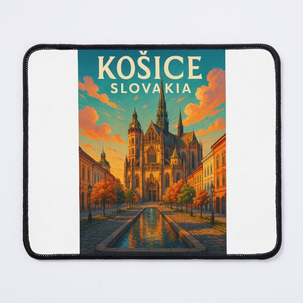 Item preview, Košice Slovakia – St. Elisabeth Cathedral at Sunset designed and sold by Aryabek.