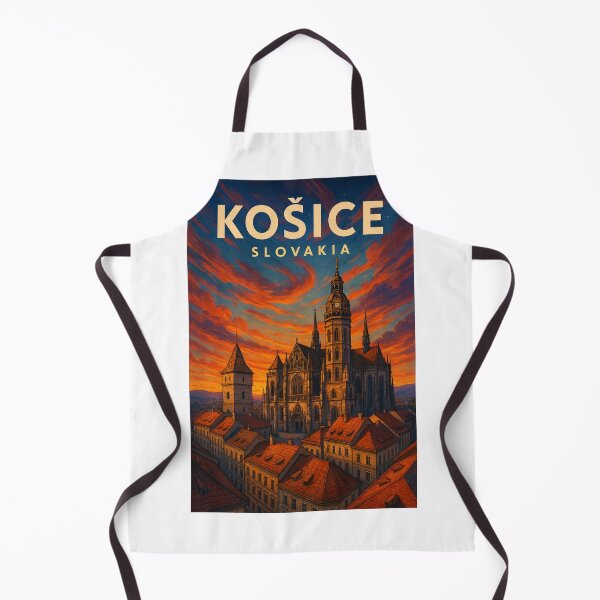 Item preview, Košice Slovakia – Historic Skyline and Cathedral View designed and sold by Aryabek.