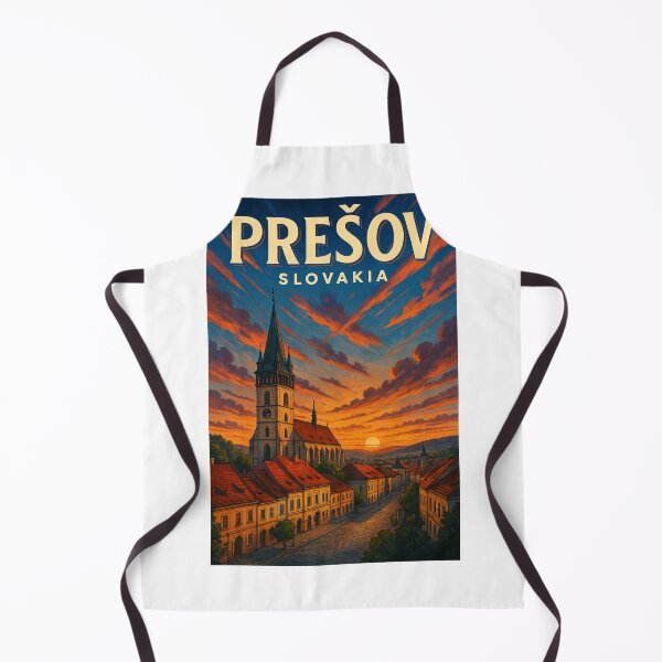 Item preview, Prešov Slovakia – Evening Glow over St. Nicholas Church designed and sold by Aryabek.