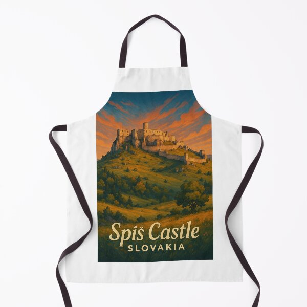 Item preview, Spiš Castle Slovakia – Sunset over Slovak National Treasure designed and sold by Aryabek.